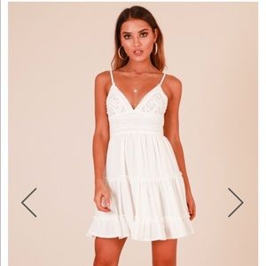 showpo white dress